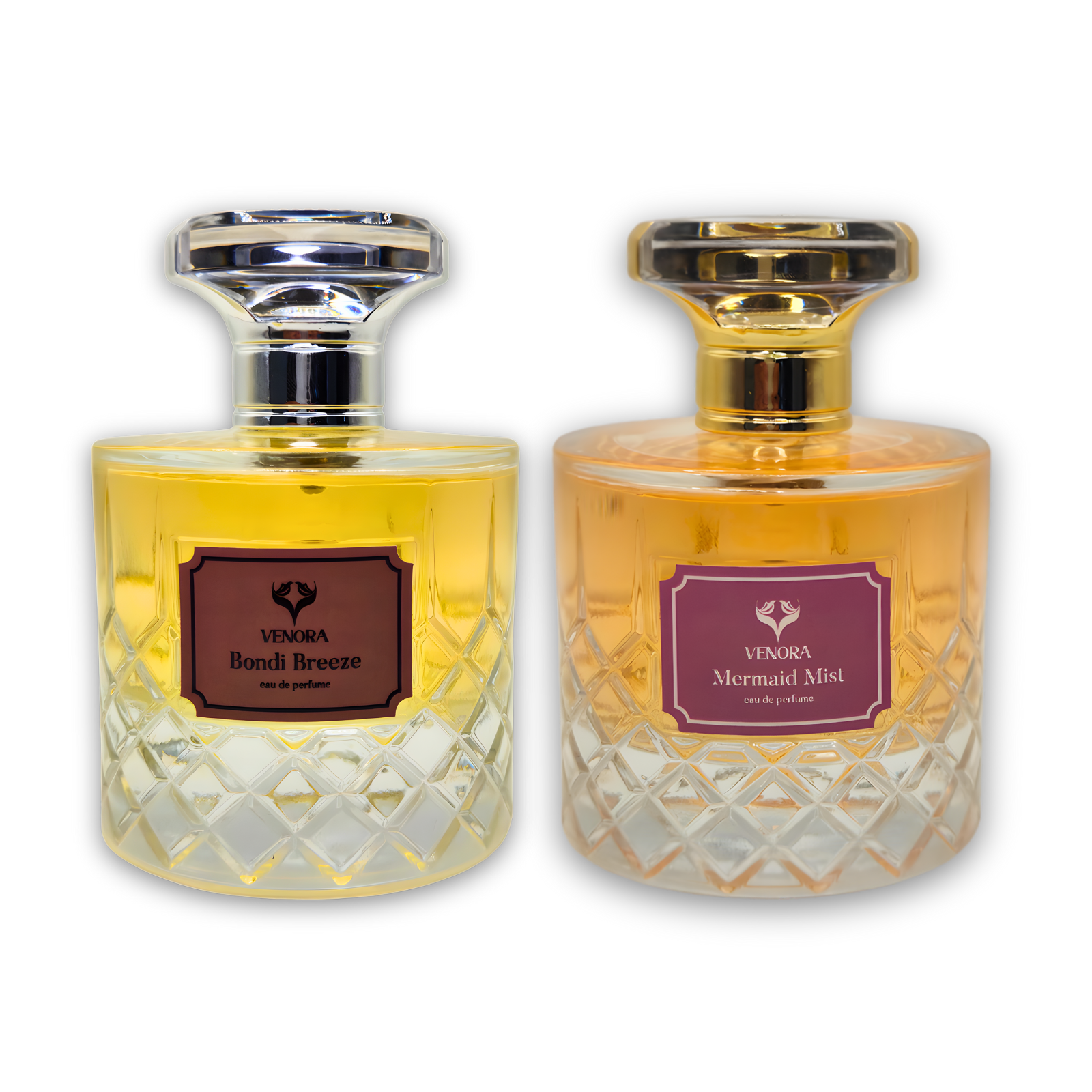 Date Night Gift Set featuring Bondi Breeze and Mermaid Mist Eau de Parfum bottles displayed together on a white background.